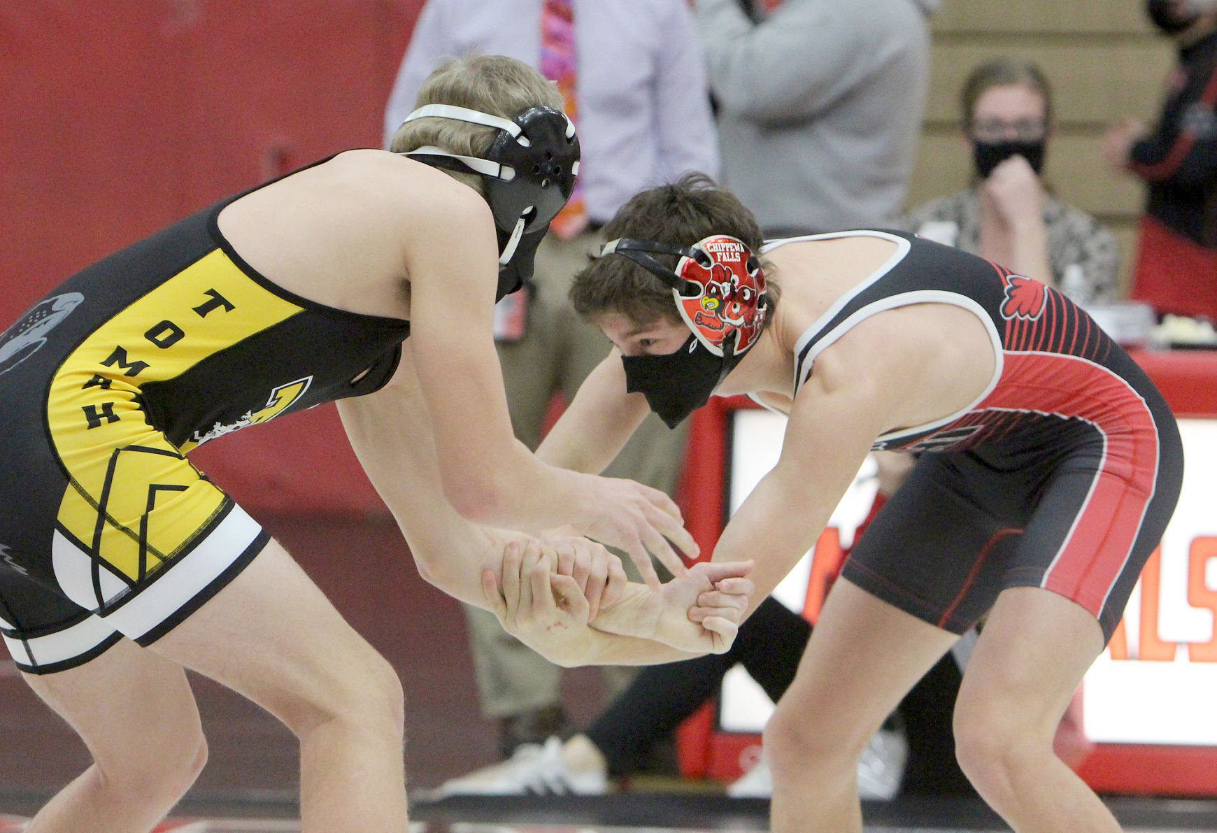 Chippewa Falls wrestling triangular 1-7-21